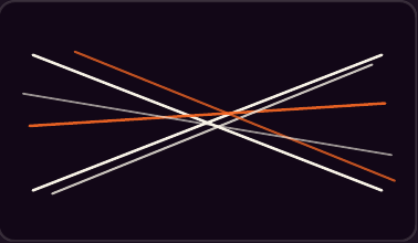 Dialogue of Dissonance score symbol with intersecting lines
